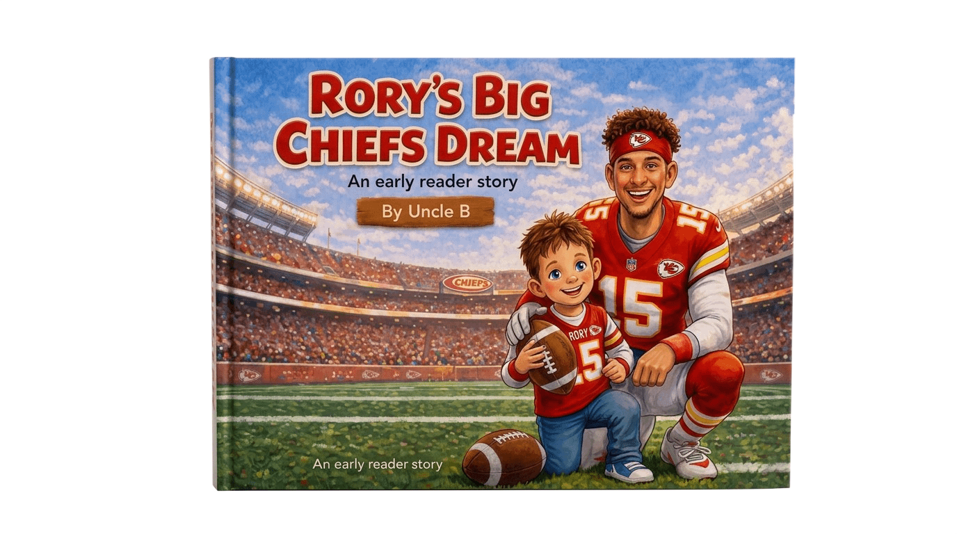 Rory’s Big Chiefs Dream personalized book